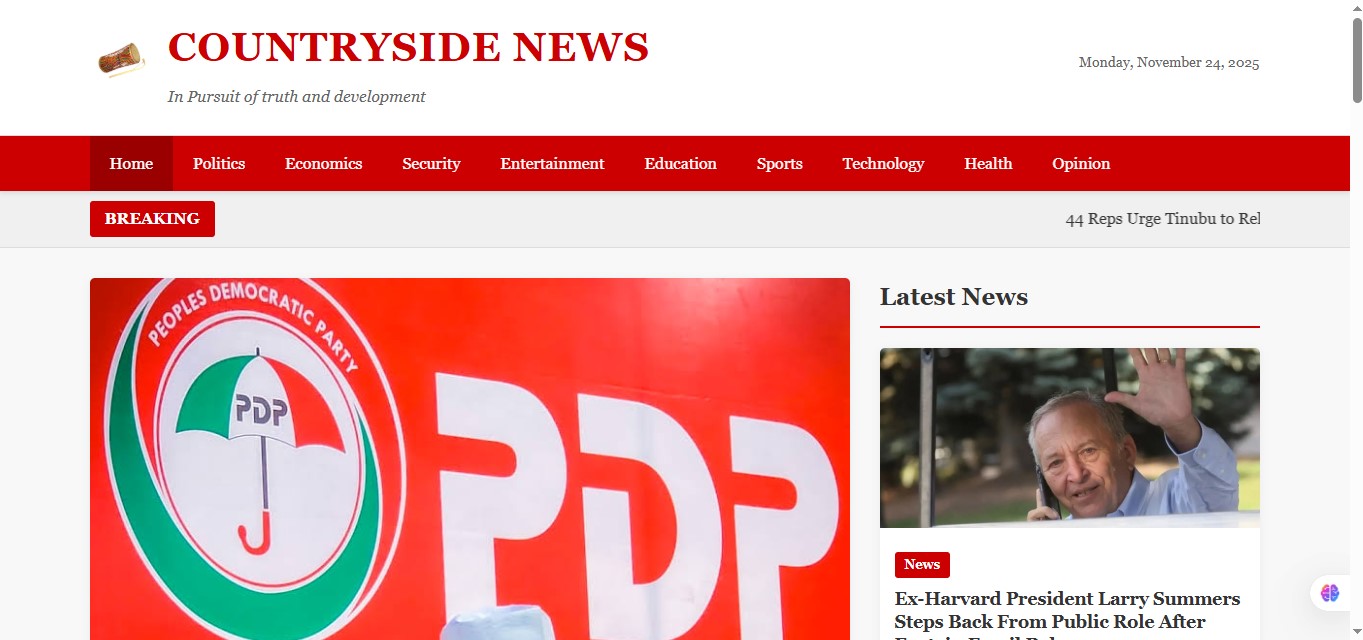 Press Website Project